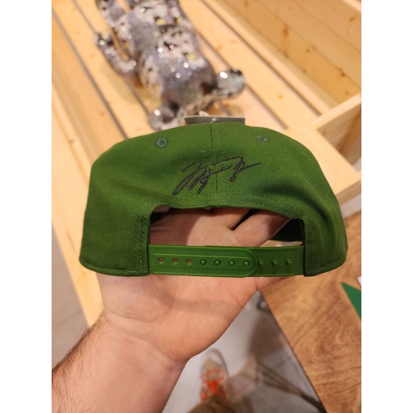 Jordan Off White Green Snapback - Picture 6 of 8